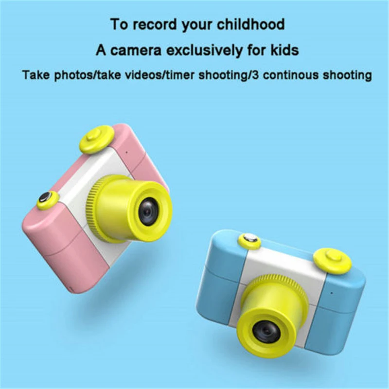 Mini Camera Children SLR Picture Toy Gift 1.5