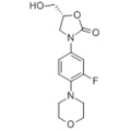 2-Oxazolidinon, 3- [3-Fluor-4- (4-morpholinyl) phenyl] -5- (hydroxymethyl) -, (57278841,5R) CAS 168828-82-8