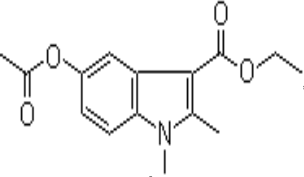 Éster etílico del ácido 5-acetoxi-1,2-dimetil-1H-indol-3-carboxílico 5-Acetoxy-1,2-dimethyl-1H-indole-3-carboxylic acid ethyl ester