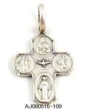 925 sterling silver cross pendant