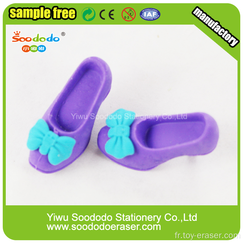 SOODODO 3D Fancy Snowman Shaped Eraser for Students