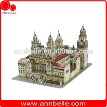 3d puzzle diy puzzle Santiago Cathedral (Spain)