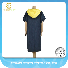 Custom surf poncho towel toweling cloth changing robe