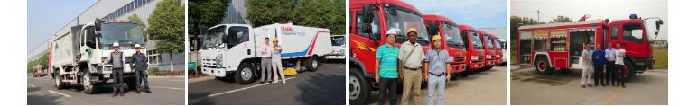 waste management trucks technical service