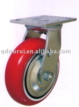 Heavy-duty polyurethane casters