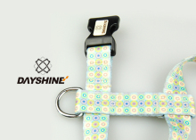 Leopard Nylon Webbing Dog Collar