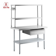 stainless steel commercial work table