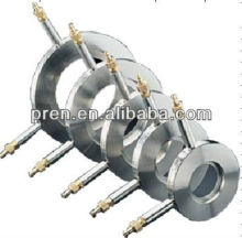 Stainless steel orifice plate and flange