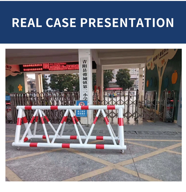 High Quality Roadblock Closing Barrier Customizable Mobile Traffic Barriers