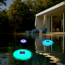 Solar-Powered RGB Floating Pool Lights - Waterproof Outdoor Solar Pool Accessories