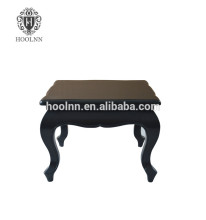 Antique Black Birch Wood Side Table HL310-60