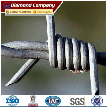 Metal Galvanized Barbed Wire / Wire barbed