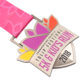 Medalla al por mayor del premio del maratón corriente del niño 5K personalizado