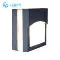 مصباح جداري LED خاص باللون الأسود والأبيض من LEDER