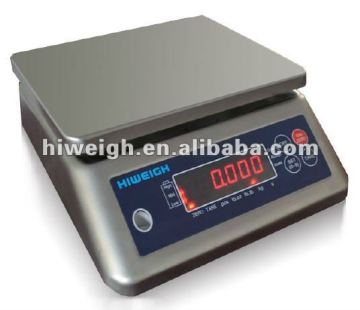 waterproof scale washdown scale balanza a prueba de agua 30Kg