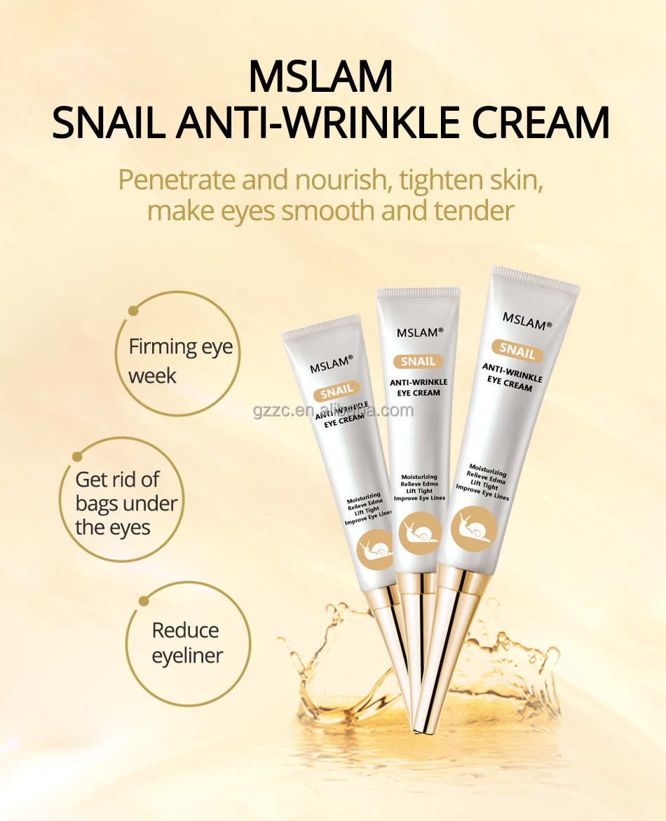 20g anti age organic eye dark circle removal cream eye bag brighten eye cream