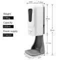 Touchless all-in-one temperature measuring soap dispenser