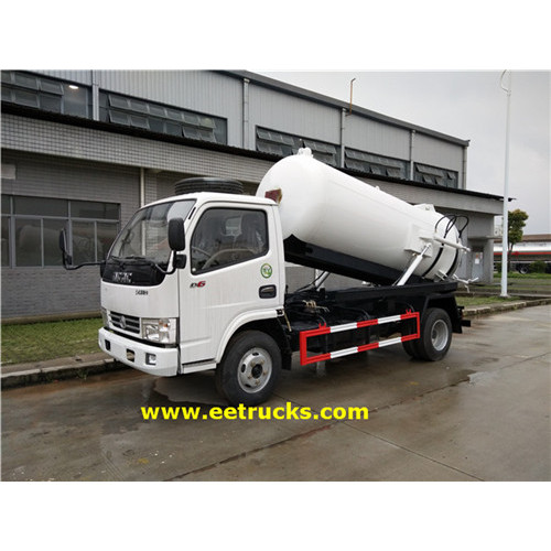 Dongfeng 7000 litres de camions d&#39;aspiration