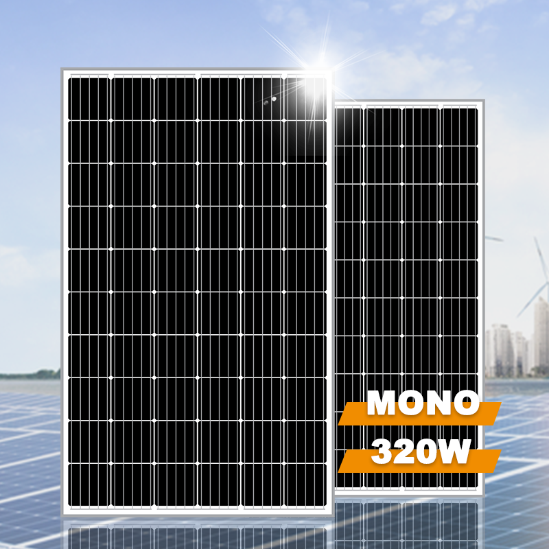 أفضل لوحة شمسية RS6C-M 320W أحادية PERC