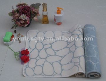 polyester custom bath rug