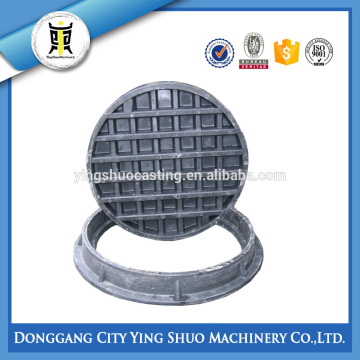 CUSTOM ROUND CAST IRON MANHOLE COVER, SQUARE MANHOLE COVER