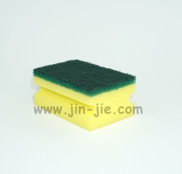 Compressed melamine sponge