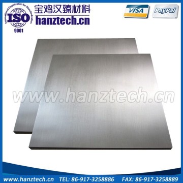 Baoji Hanz supplying many stock of Ta2 Polished Tantalum Plates