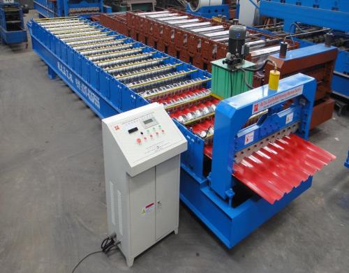 Aluminium Corrugated Roofing Machine