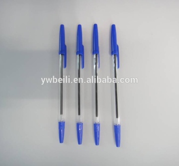 Simple and plastic ball pen,Simple design ball pen,Promotion simple ball pen