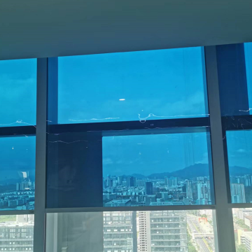 Película UV Solar Blue UV Bloqueo de privacidad para el cine de la ventana del hogar