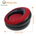 Folding Flocking Round Lazy Single Beach Air Sofa