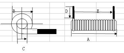 ferrite rod bar inductor