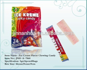 ice cream flavor chewing candy