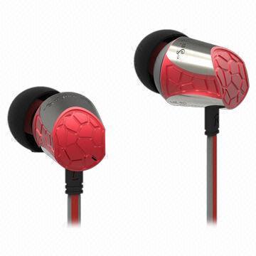 3.5mm Plug In-ear Type Earphone with Aluminum Housing