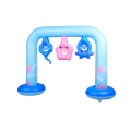Desain baru tiup arch sprinkler permainan air mainan