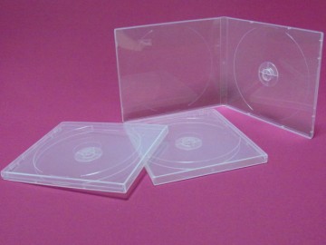 10mm clear single/double cd pp case/cd box/cd cover