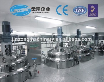 Jinzong electrical heating chemical mixing tank stainless steel mixing tank