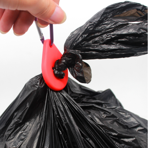 Titular de la bolsa de caca de la mascota de silicona personalizada