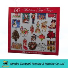60 Holiday Gift Tags Set