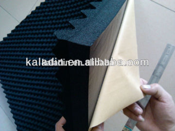 Foam Rubber sound blocking material sound dampening a room