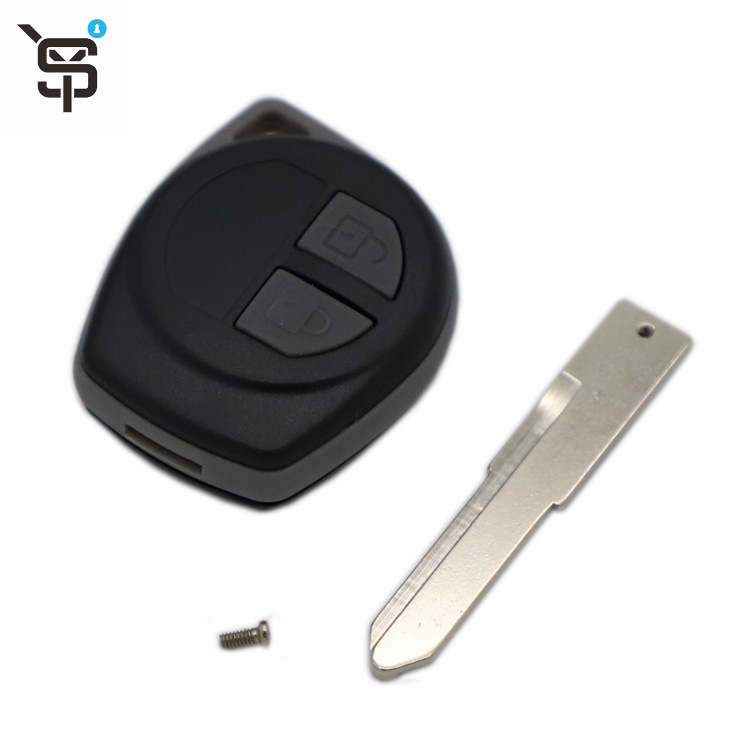 Factory price black car key remote for Suzuki Swift SX4 2 button keys for car with 315 mhz ID46 chip