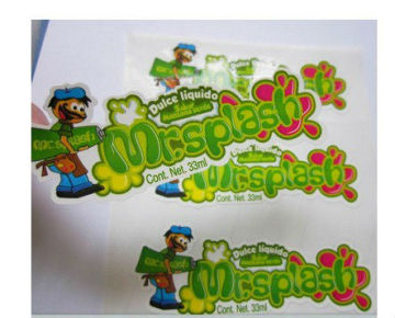 Customized Cartoon Candy Packaging Sticker