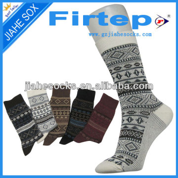 Knitting combed cotton socks