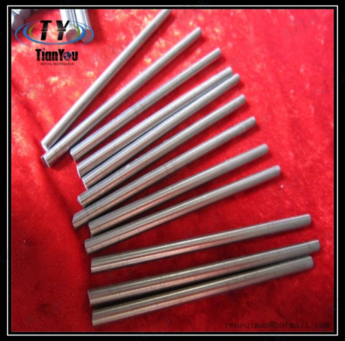 99,95% kemurnian tinggi Tungsten Rods / Clarence Tungsten Bars