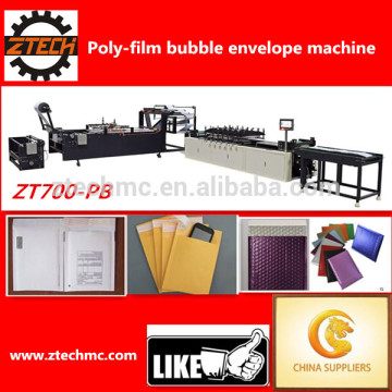 ztech kraft paper bubble envelop machine