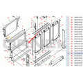 Refroidisseur d&#39;huile 209-03-41110 pour Komatsu PC800-8R1