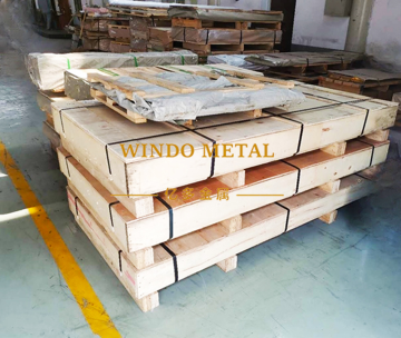 Brass Sheet H63 Pallet Packing Half Hard Temper