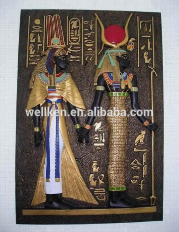 resin egyptian tourist plate,wall plate,souvenir plaque