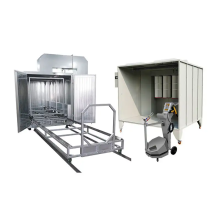Metal Coating Machinery: Electrostatic Powder Coating System for Batch Production