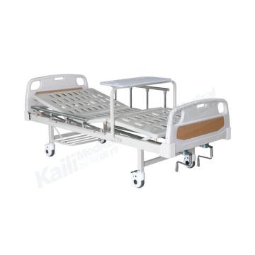 Two Function Manual Hospital Care Bed Medical Bed